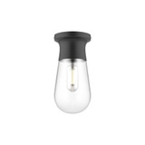 Marcel 1 Light 4.75 Inch Wide Semi Flush Mount by Alora - SF464001