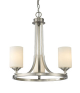 Bordeaux 3 Light Chandelier 19.38 Inch Wide by 21.38 Inch High by Z-Lite - 435-3B