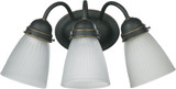 3 Light Wall Sconce 14.5 Inch Wide by Quorum - 5403-3-1
