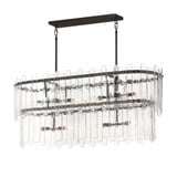Warren 8 Light Linear Pendant 19 Inch Tall and 12 Inch Wide by Maxim - 21838
