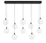 Iissa 45W 10 LED Chandelier 8.5 Inch Tall and 15.5 Inch Wide by Eurofase - 48932