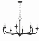 Jolenne 9 Light Oversized 2 Tier Chandelier by Craftmade - 57029