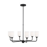 Emile 6 Light Large Chandelier by Generation Lighting - GLC1096