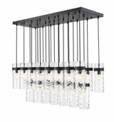 Fontaine 23Light Linear Chandelier 15 Inch Tall X 20.25 Inch Wide By Z-Lite - 7002P5-23L