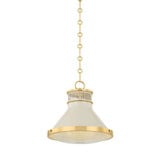 Highclere 1 Light Pendant 12 Inch Tall and 12.75 Inch Wide by Hudson Valley - MDS2404