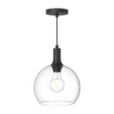 Castilla 1 Light Small Pendant 12.5 Inch Tall by Alora - PD506210