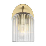 Eisele 1 Light Small Wall Sconce 8.38 Inch Tall X 5 Inch Wide by Generation - GLV1131
