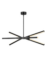 Rae LED Light Oversized Linear Chandelier by Fredrick Ramond - FR30618