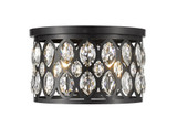 Dealey 4 Light Flush Mount 15.75 Inches Wide by 9.75 Inches High by Z-Lite - 6010F15