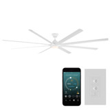 Hydra 120 Inch 8 Blade Ceiling Fan with Light Kit by Modern Forms - FR-W1805-120L
