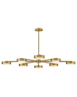 Cava 128W LED Convertible Semi Flush Mount 50 Inch Wide by Fredrick Ramond  - FR31014