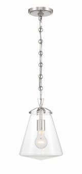 Voss 1 Light Small Pendant by Crystorama - VSS-7003