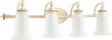 Alameda 4 Light Vanity Light by Quorum - 5386-4
