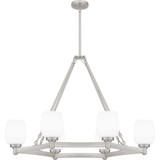 Penning 6 Light Oversized Linear Chandelier by Quoizel - PNG638