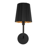 Plisse 1 Light Vanity Light by Alora - WV528007