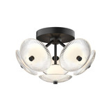 Hera 6 Light 15.88 Inch Wide Flush Mount by Alora - FM417606