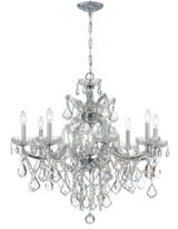 Maria Theresa 9 Light Large Chandelier by Crystorama - 4409