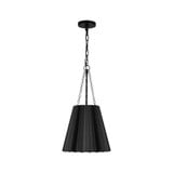 Plisse 1 Light Medium Pendant 20.75 Inch Tall by Alora - PD528012