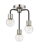 Neutra 3 Light 14 Inch Wide Flush Mount by Z-Lite - 621-3SF