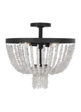 Leon 4 Light 16 Inch Wide Flush Mount by Visual Comfort Studio - AF1164