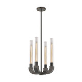 Flute 4 Light Small Chandelier by Kuzco - CH316004