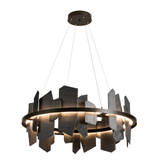 Ardesia 60W One LED Oversized Pendant by Hubbardton Forge - 139665HF