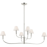 Eadie 6 Light XLarge Chandelier 23.25 Inch Tall and 6 Inch Wide by Kichler - 52768