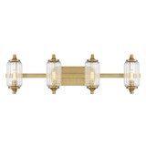 Holton 4 Light Bath Vanity 9 Inch Tall and 32 Inch Wide by Savoy House - 8-3024-4