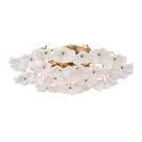 Esme 6 Light Semi Flush Mount 7 Inch Tall and 22.5 Inch Wide by Crystorama - ESM-4000