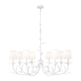 Aslin 8 Light Chandelier 29.5 Inch Tall and 42 Inch Wide by Z Lite - 830-42