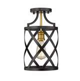 Malcalester 1 Light 8 Inch Wide Flush Mount by Z-Lite - 481F1