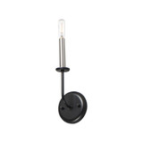 Wesley 1 Light Candle Style Wall Sconce by Maxim - 10321