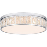 Gibson 31W LED 14.75 Inch Wide Flush Mount by Quoizel - GIB1615