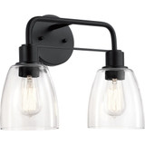Meller 2 Light Bath Vanity 11.25 x 15.25 Inch by Kichler - 55101