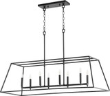 Gabriel 8 Light Large Linear Pendant by Quorum - 654-8