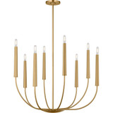 Lois 8 Light Chandelier 29 Inch and 34 Inch Wide by Visual Comfort Studio - EC1198
