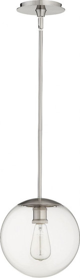 1 Light Small Globe Pendant 10 Inch Tall by Quorum - 80-10