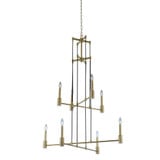 Kingston 8 Light Large 2 Tier Foyer Chandelier by Kalco - 509851