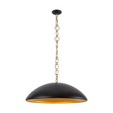 Grant 1 Light Pendant 9.88 Inch Tall and 27.63 Inch Wide by Alora - PD423028