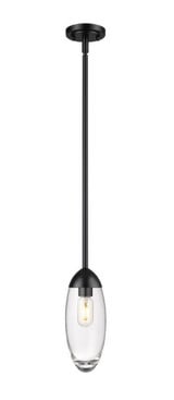 Arden 1 Light Mini Pendant 11.5 Inch Tall by Z-Lite - 651P-ROD