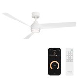 Chill 3 Blade Ceiling Fan with Light Kit 54 Inch Wide by Modern Forms - FR-W2605-54L