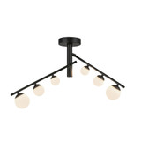Cypress 22W LED 7.38 Inch Wide Semi Flush Mount by Kuzco - SF55525