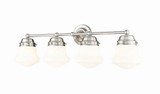 Vaughn 4 Light Vanity Light 9.5 Inch Tall by Z Lite - 735-4V-4