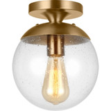 Leo Hanging Globe 1 Light Semi Flush Mount by Visual Comfort Studio - 7501801