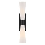 Beau 20W 2 LED Wall Sconce 24 Inch Tall and 5.25 Inch Wide by Lark - 85632
