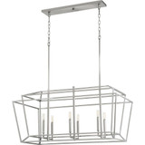 Monument 6 Light Large Linear Pendant by Quorum - 8507-6