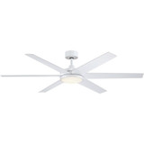 Brawn 6 Blade In/Outdoor Ceiling Fan and Light Kit 64 Inch W by Fanimation - FPD6605