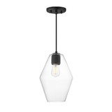 Geode 1 Light Small Pendant 13 Inch Tall and 8.7 Inch Wide by Maxim - 21335