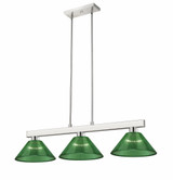 Cobalt 3 Light Medium Pendant by Z-Lite 152-Glass - 152-Glass