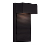 Hiline 8W 1 Light Outdoor Wall Lantern 12 Inch Tall by Modern Forms - WS-W2312